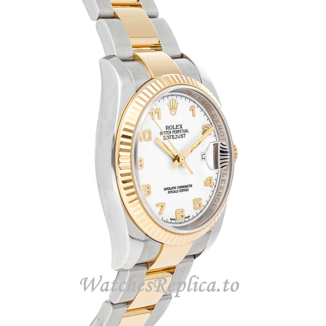 Replica Rolex Datejust 116233 36MM White Dial Mens Watch - WatchesReplica.is