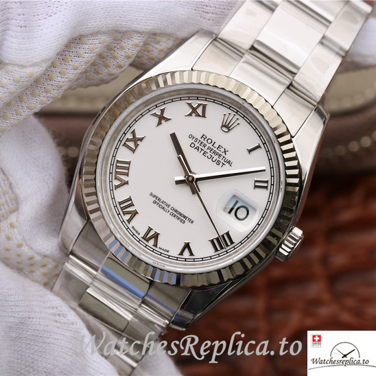Swiss Rolex Datejust 116234-0090 Stainless steel strap 36MM - WatchesReplica.is