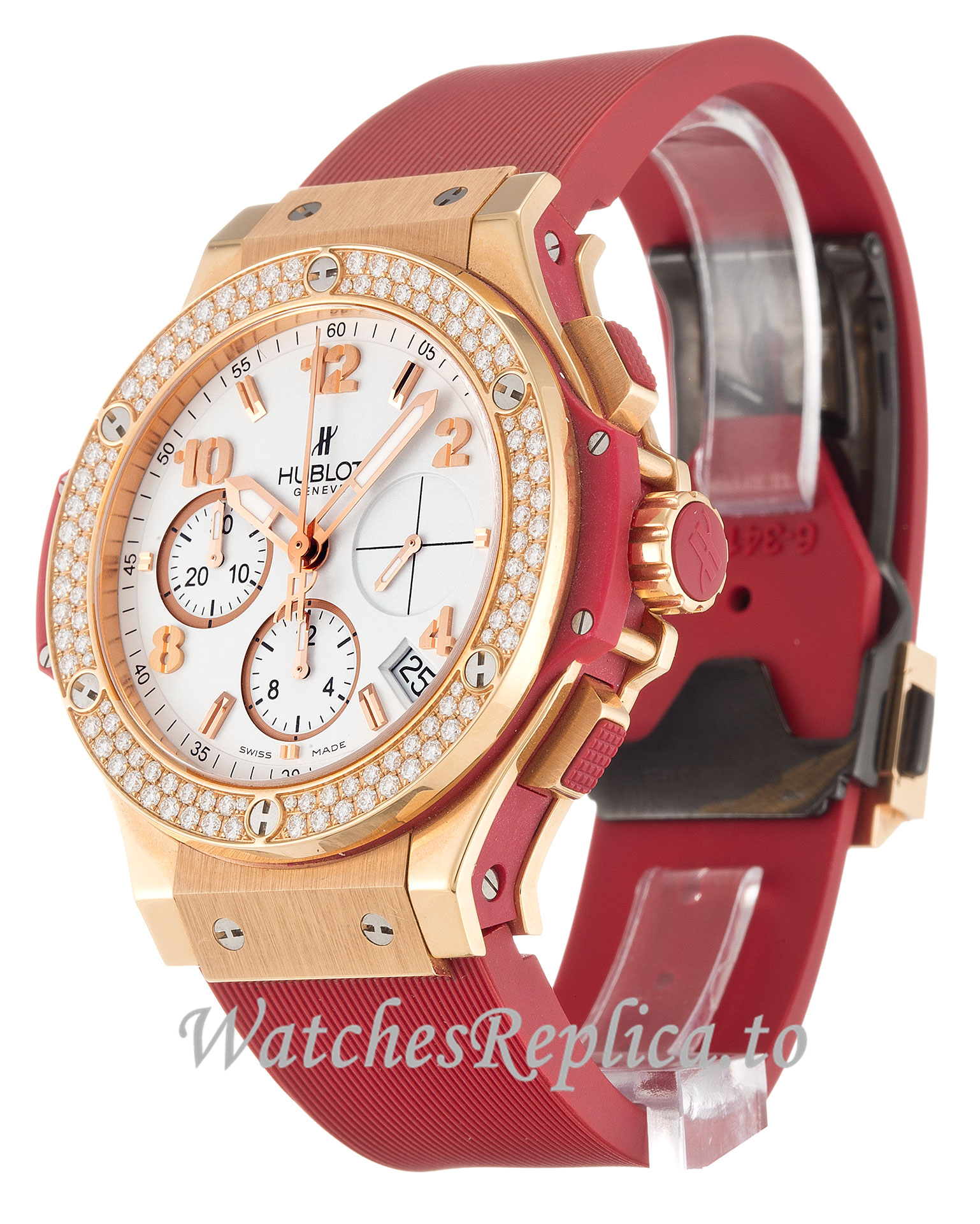 Hublot 44mm White Dial 341.PR.2010.RR 44MM - WatchesReplica.is