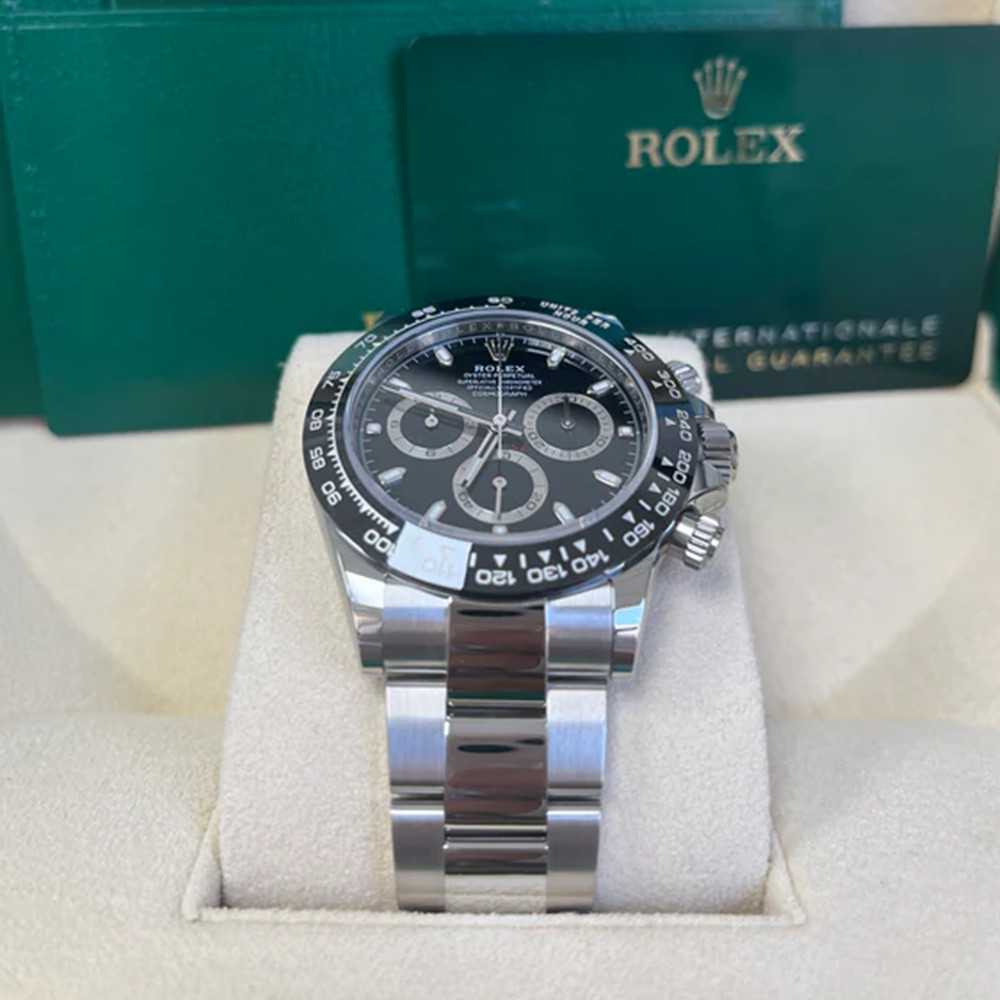 Rolex Daytona 40mm Black Dial 116500LN - WatchesReplica.is