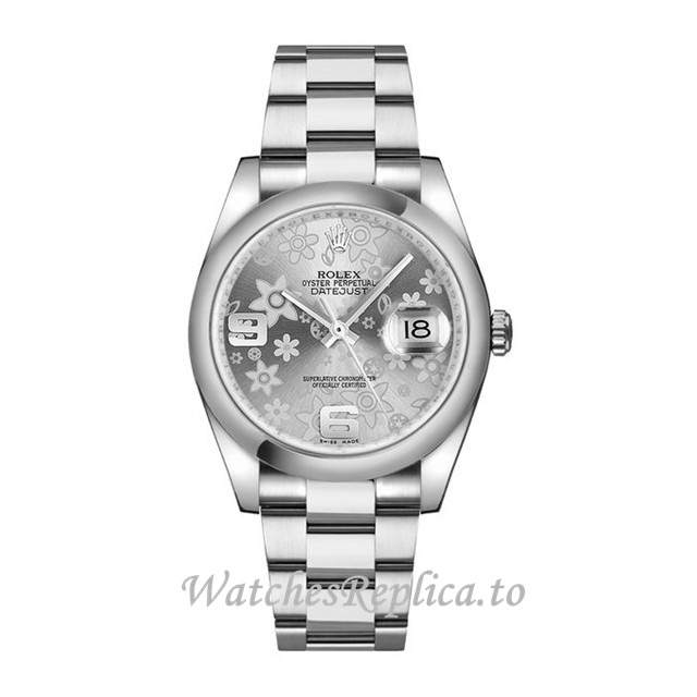 Replica Rolex Datejust 116200-20 36MM Stainless steel strap Mens Watch - WatchesReplica.is