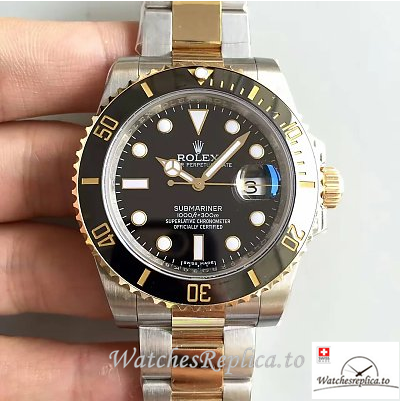 Swiss Replica Rolex Submariner Series 116613LB-97203 40MM - WatchesReplica.is