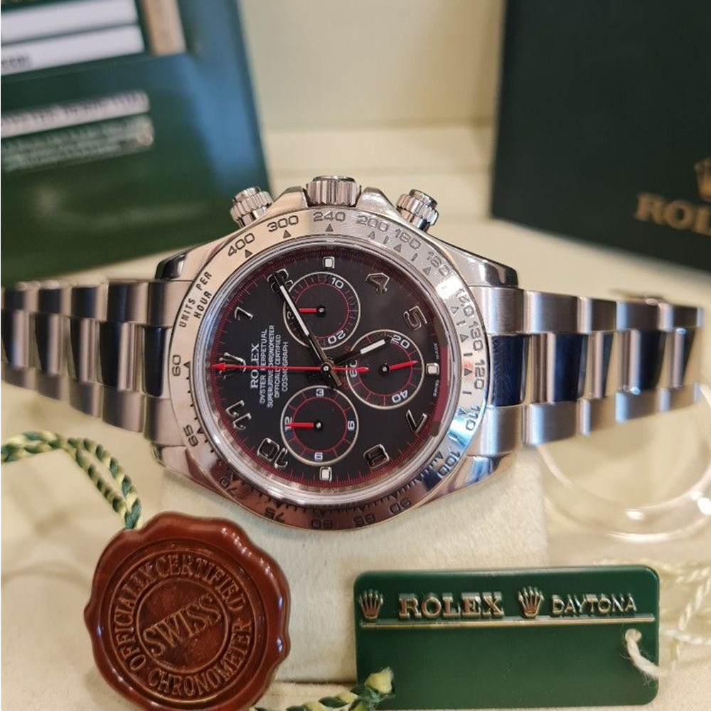 Rolex Daytona Black Dial 116509 - WatchesReplica.is