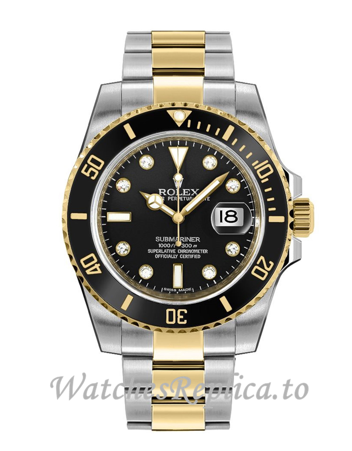 Rolex Submariner Replica 116613LN 40MM - WatchesReplica.is