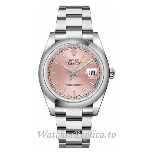 Replica Rolex Datejust 116200-21 36MM Stainless steel strap Mens Watch - WatchesReplica.is