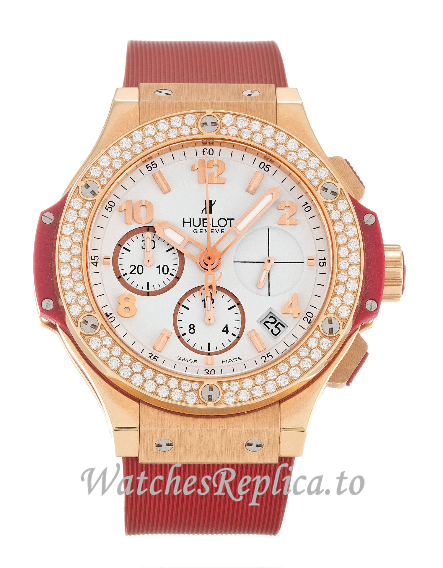 Hublot 44mm White Dial 341.PR.2010.RR 44MM - WatchesReplica.is