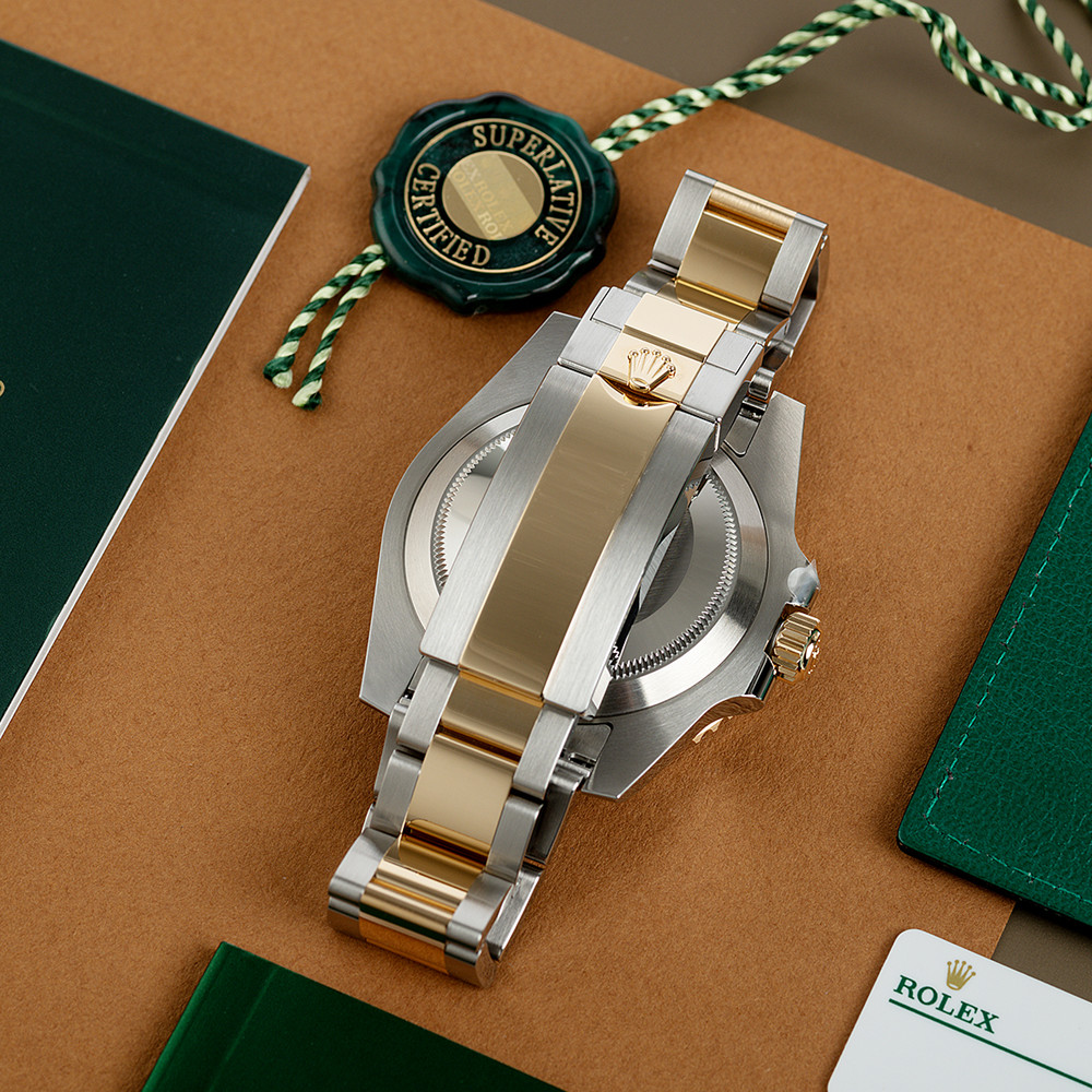 Rolex Submariner Replica 16613LN Black Dial - WatchesReplica.is