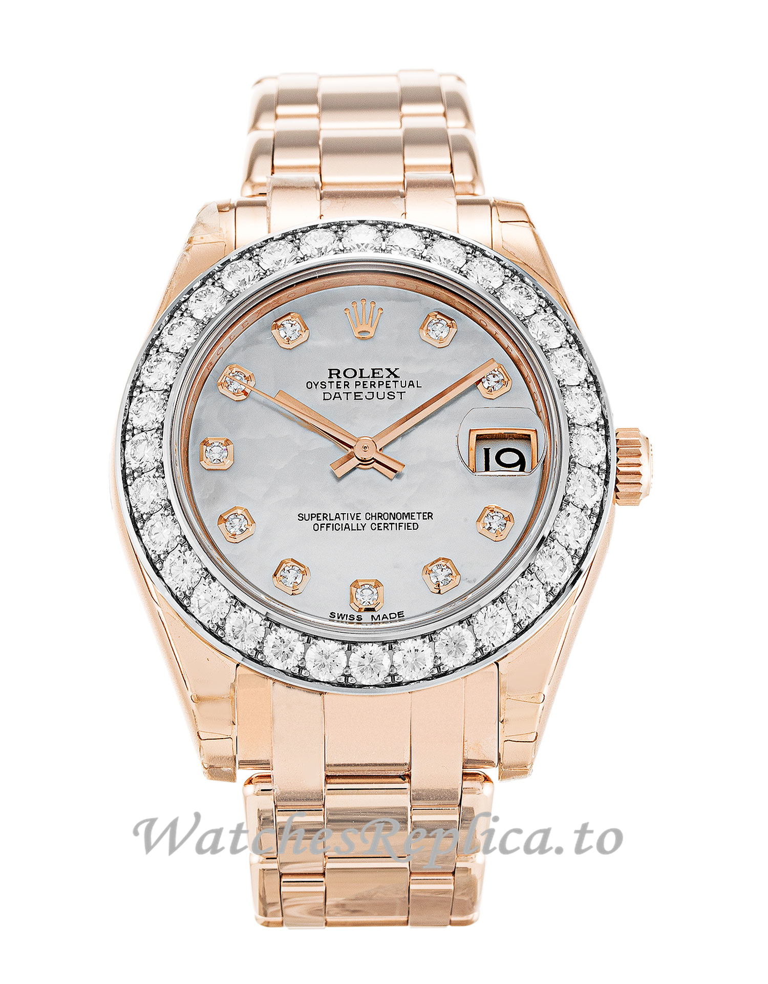 Rolex Pearlmaster 81285-36 MM - WatchesReplica.is