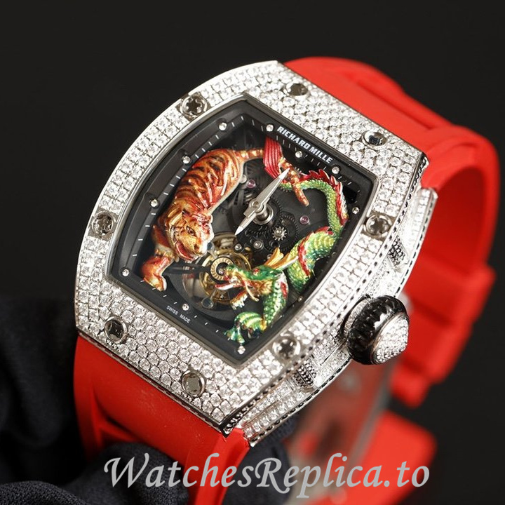 Richard Mille Replica RM51-01 Rubber strap 50MM - WatchesReplica.is