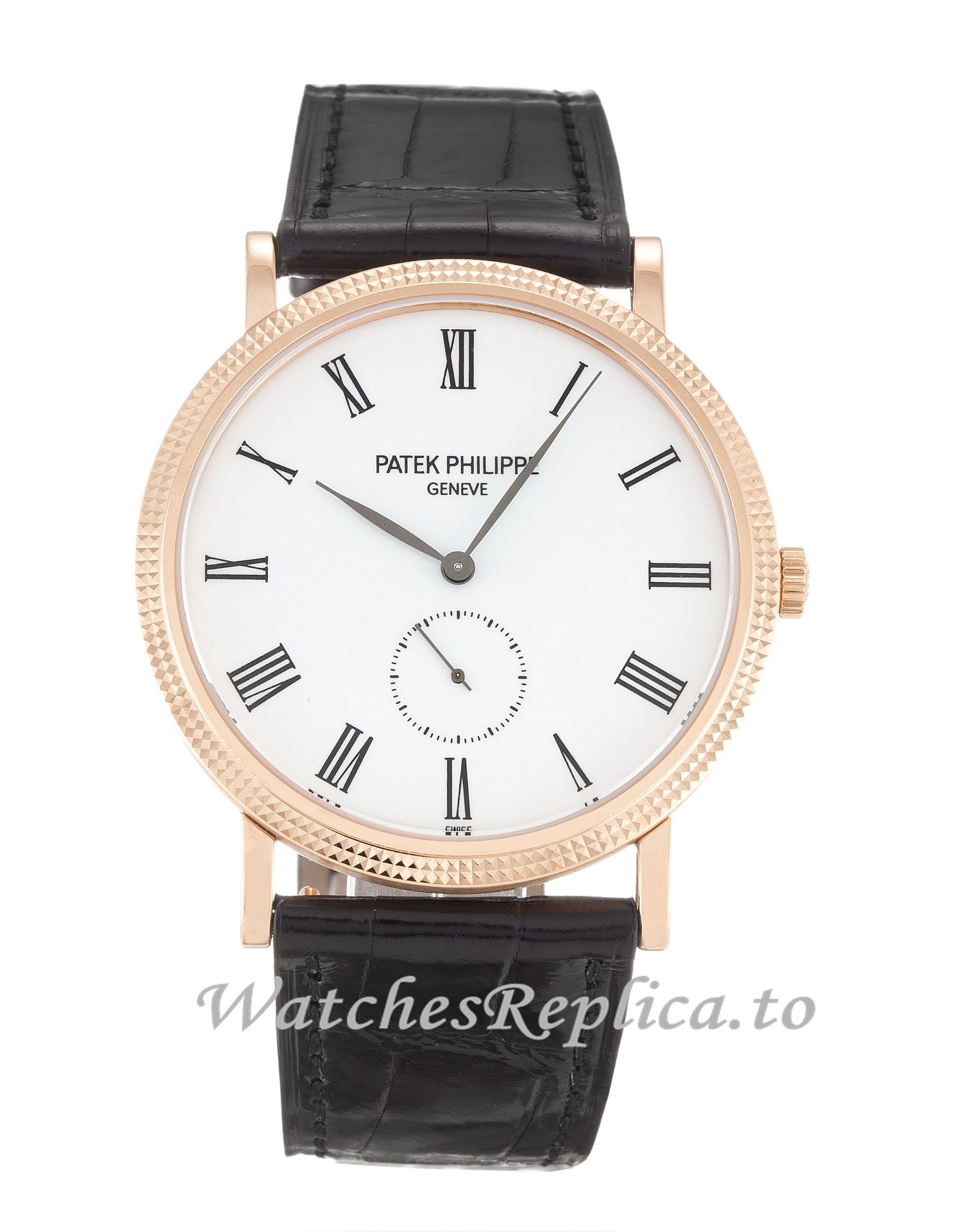 Patek Philippe Calatrava White Dial 5119R 40MM - WatchesReplica.is