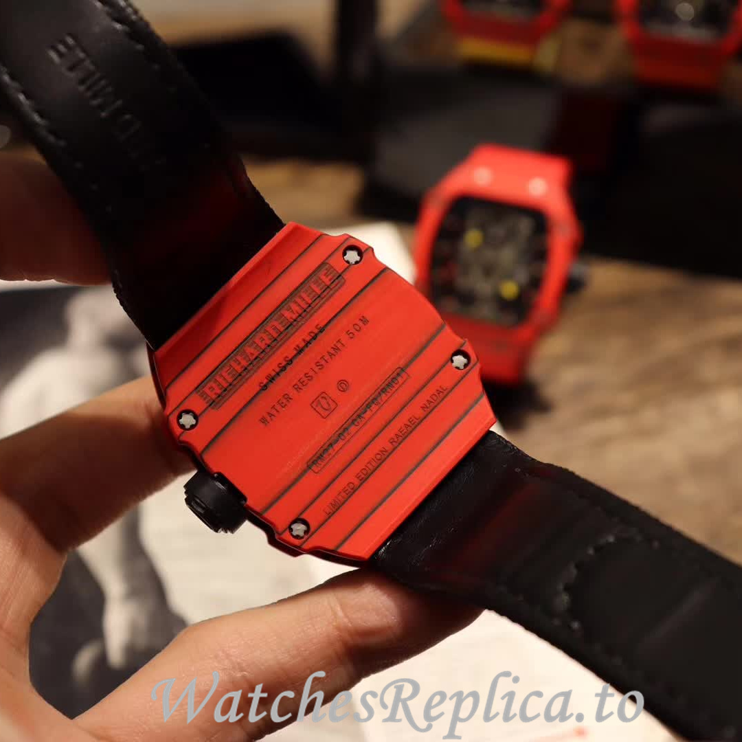 Richard Mille Replica RM27-03 Canvas strap 48MM - WatchesReplica.is