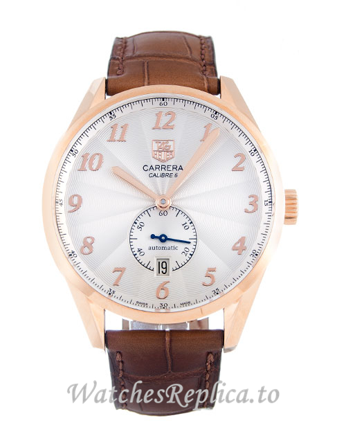 Tag Heuer Carrera Silver Dial WAS2140.FC8176 39MM - WatchesReplica.is