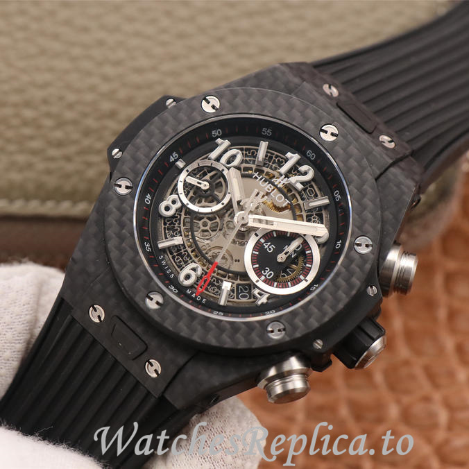 Hublot Replica 411.NM.1170.RX Rubber strap 45MM - WatchesReplica.is