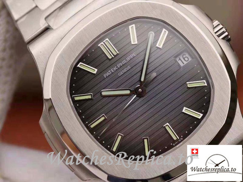 Swiss Patek Philippe Nautilus Replica 5711 005 Stick Markers 40MM - WatchesReplica.is