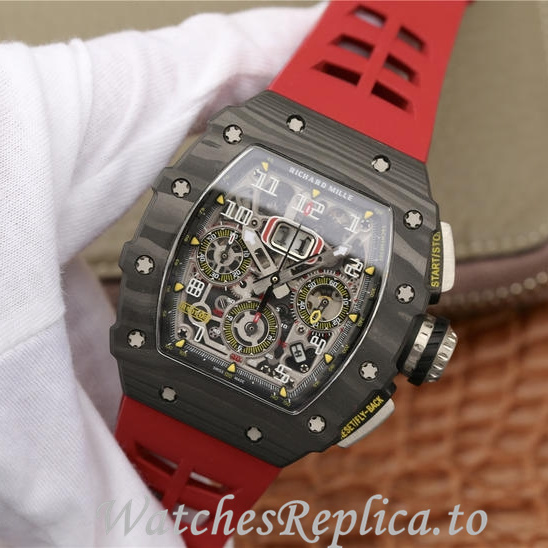 Richard Mille Replica RM11-03 Rubber strap 50MM - WatchesReplica.is