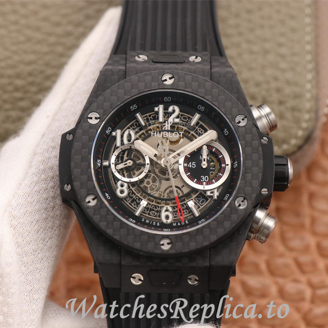 Hublot Replica 411.NM.1170.RX Rubber strap 45MM - WatchesReplica.is