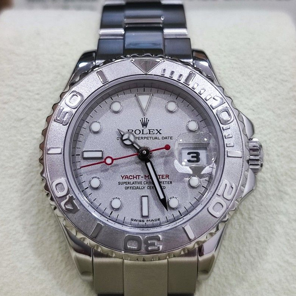 Rolex Yacht Master Silver Dial 169622 - WatchesReplica.is