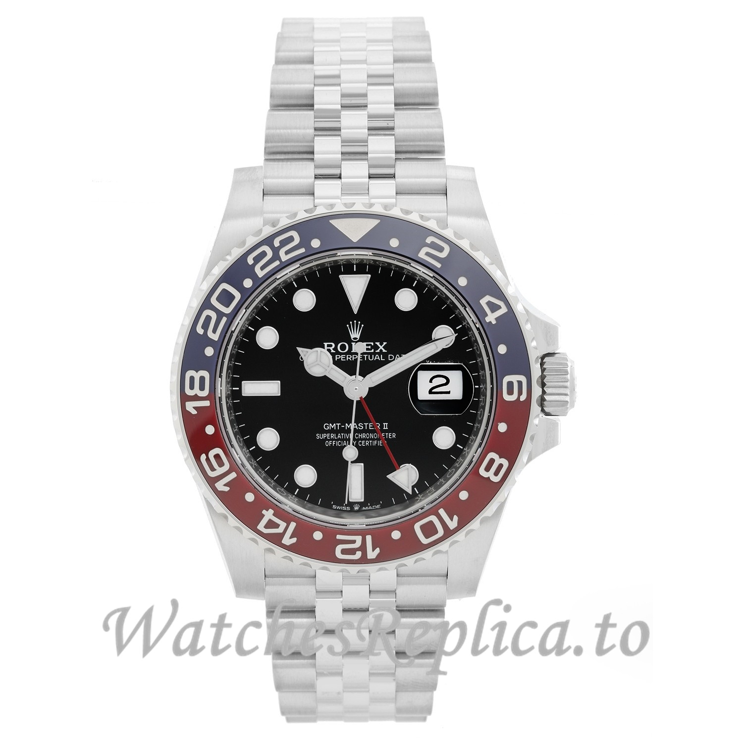 Rolex Gmt Master 126710 BLRO 40MM Mens Watch - WatchesReplica.is