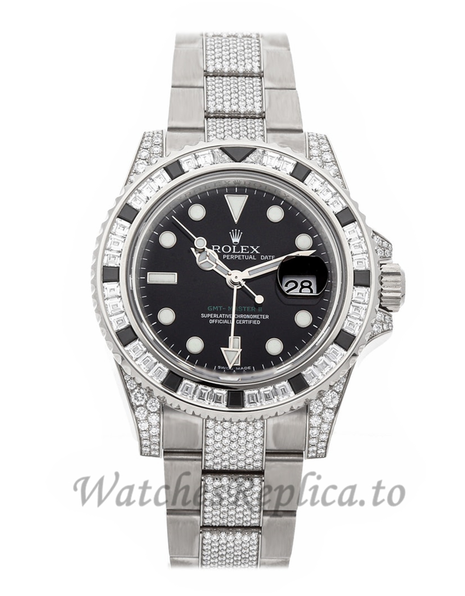 Rolex GMT-Master II 40mm 116759SANR - WatchesReplica.is