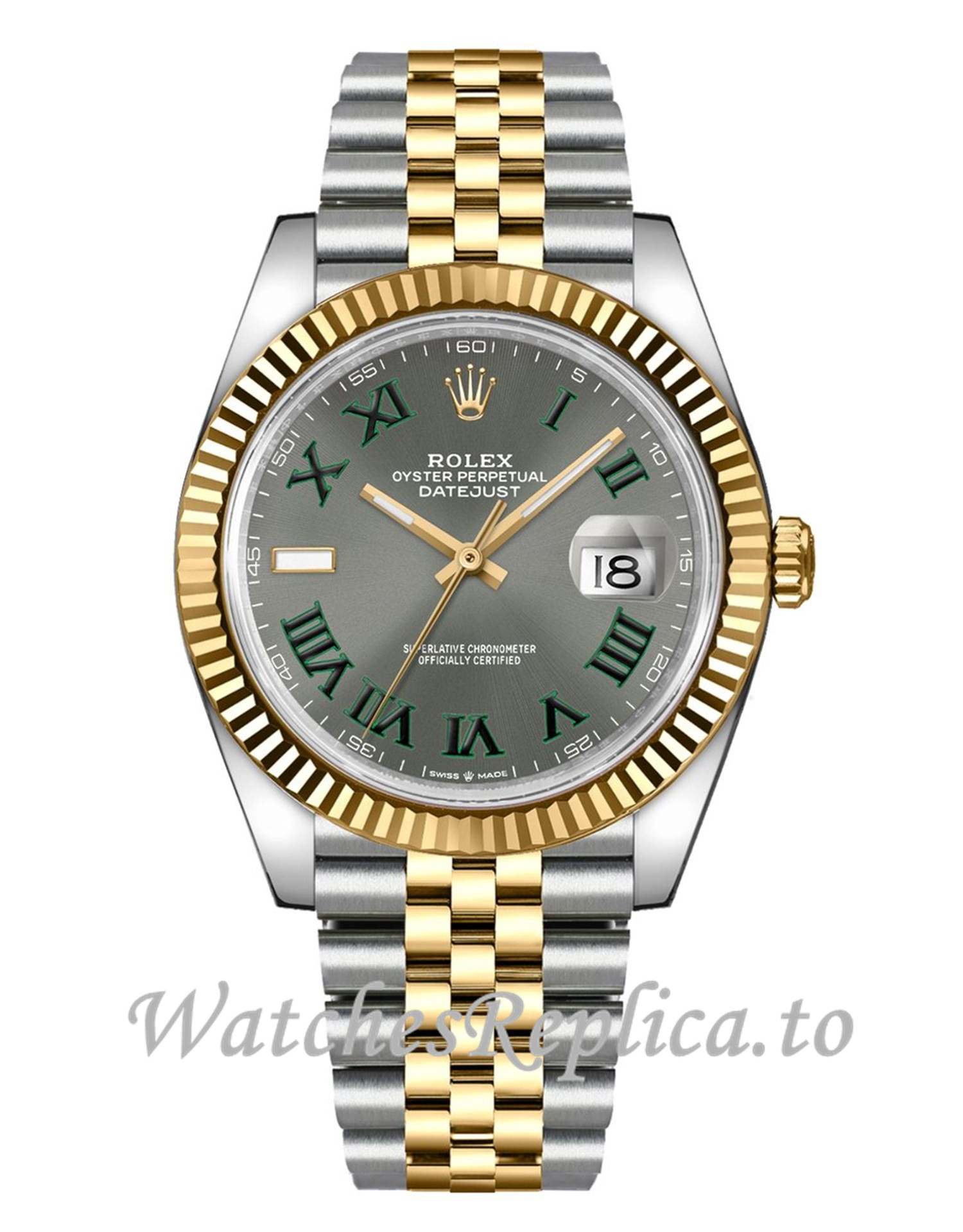 Fake Rolex Datejust 126333 41MM - WatchesReplica.is