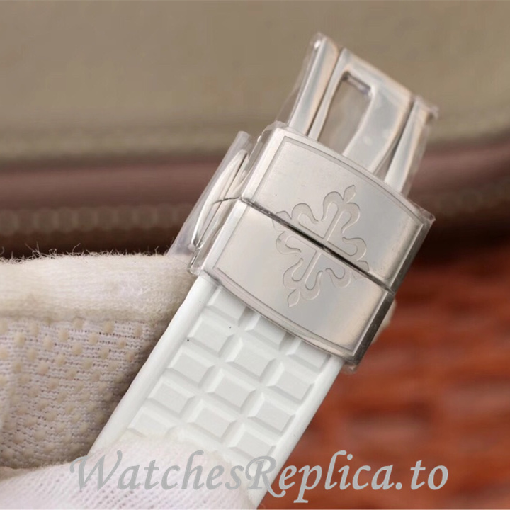 Patek Philippe Replica Aquanaut 5068 Rubber strap 35.6MM - WatchesReplica.is