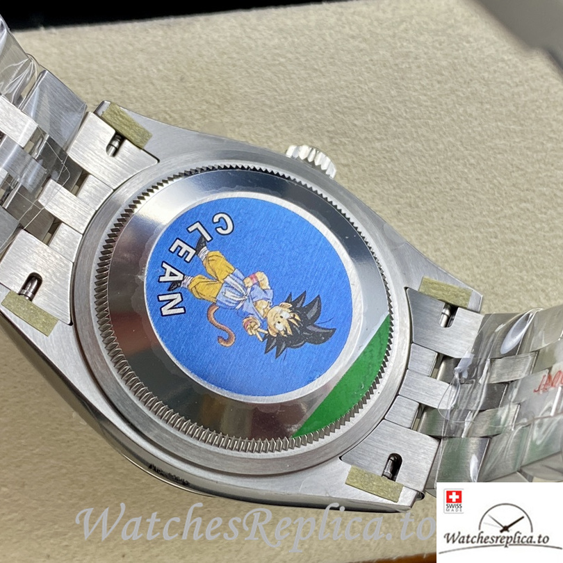 Swiss Rolex Datejust Replica 126234 Stainless steel strap 36MM Blue Dial - WatchesReplica.is