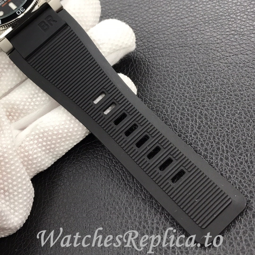 Bell Ross Replica BR 03 BR03-94 Rubber strap 42MM - WatchesReplica.is