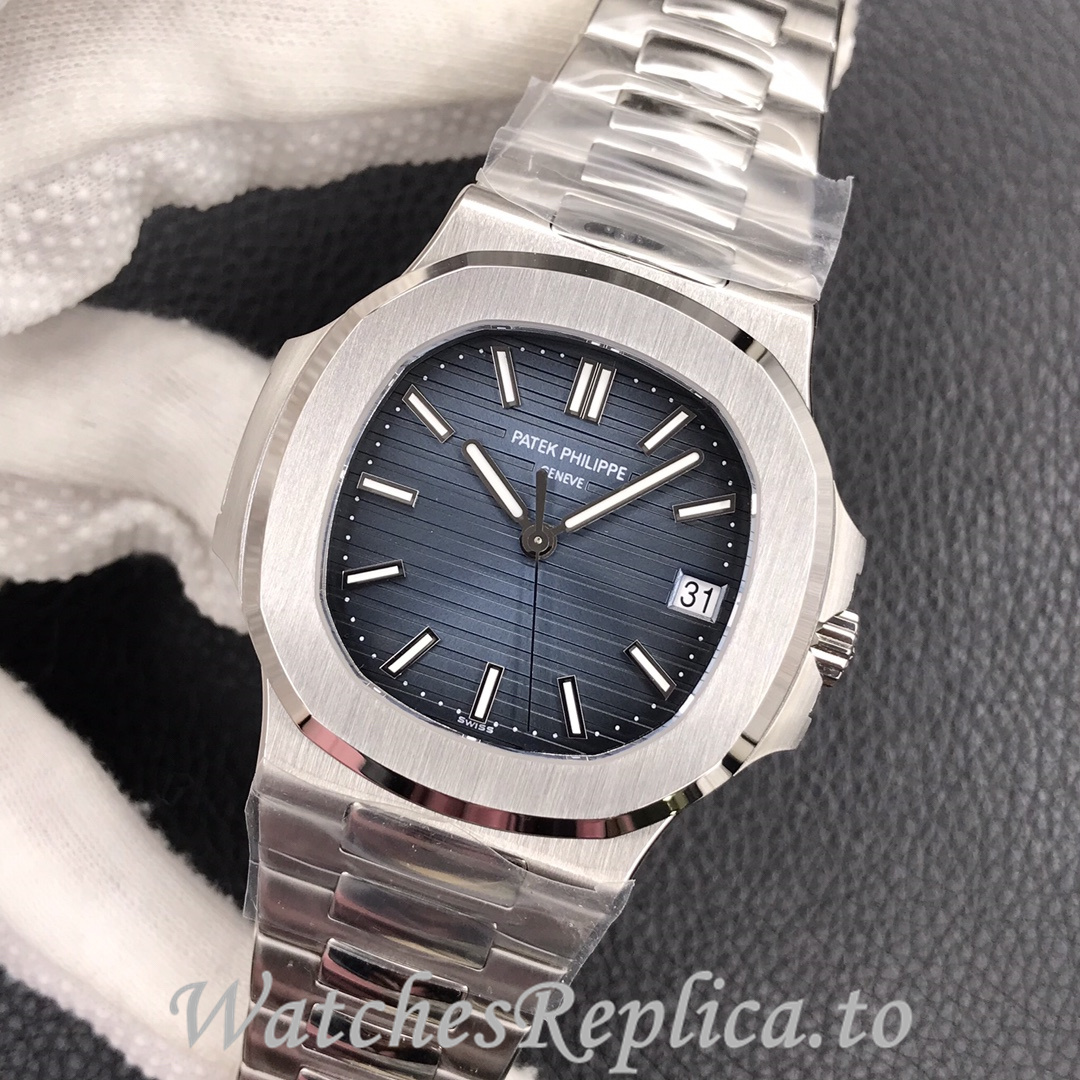 Patek Philippe Replica Nautilus 5711 Stainless steel strap 40MM - WatchesReplica.is