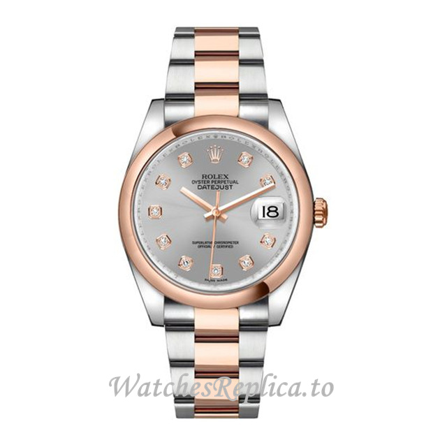 Replica Rolex Datejust 116201-22 36MM Stainless steel strap Mens Watch - WatchesReplica.is