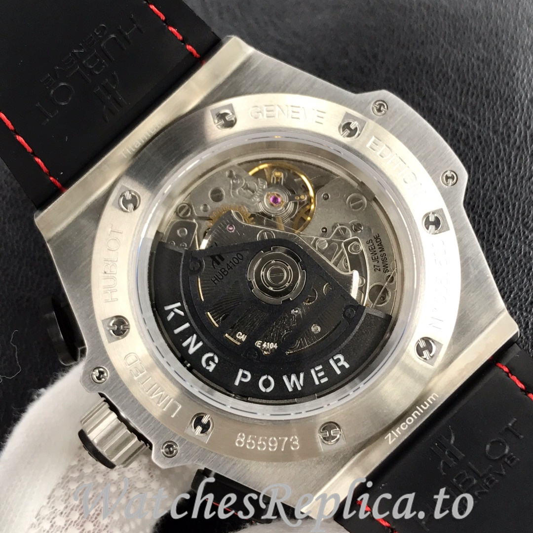 Hublot Replica King Power F1 Rubber strap 45MM - WatchesReplica.is