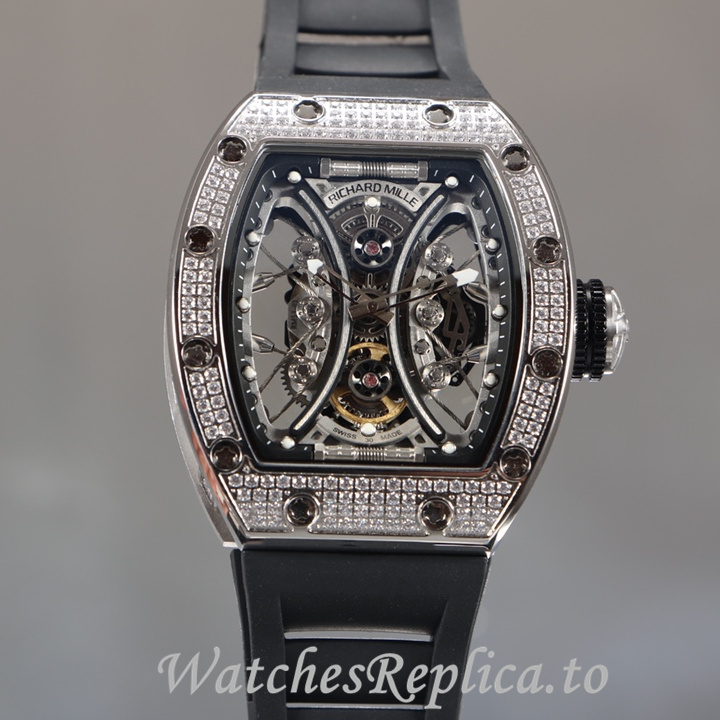 Richard Mille Replica RM53-01 Rubber strap 50MM - WatchesReplica.is