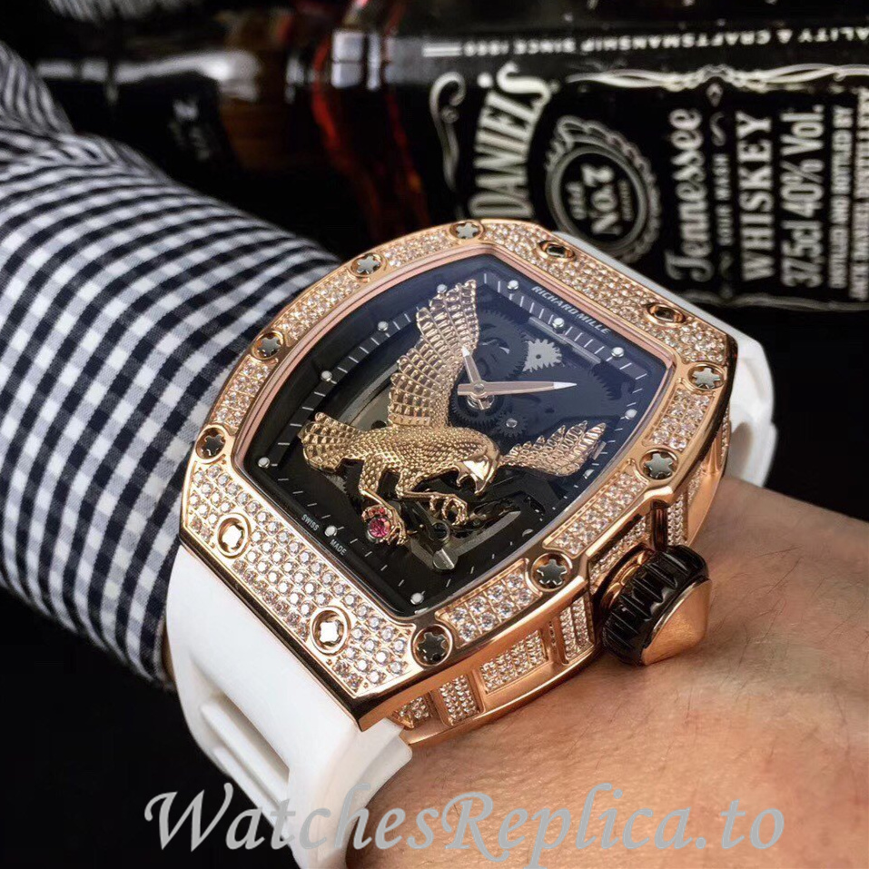 Richard Mille Replica RM23-02 Rubber strap 50MM - WatchesReplica.is