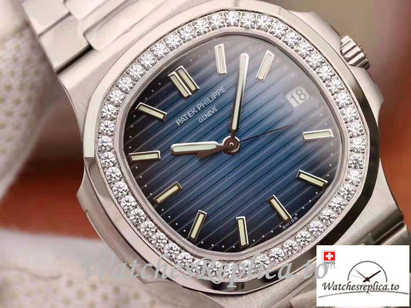 Swiss Patek Philippe Nautilus Jumbo Replica 5711 004 Stick Markers 40MM - WatchesReplica.is