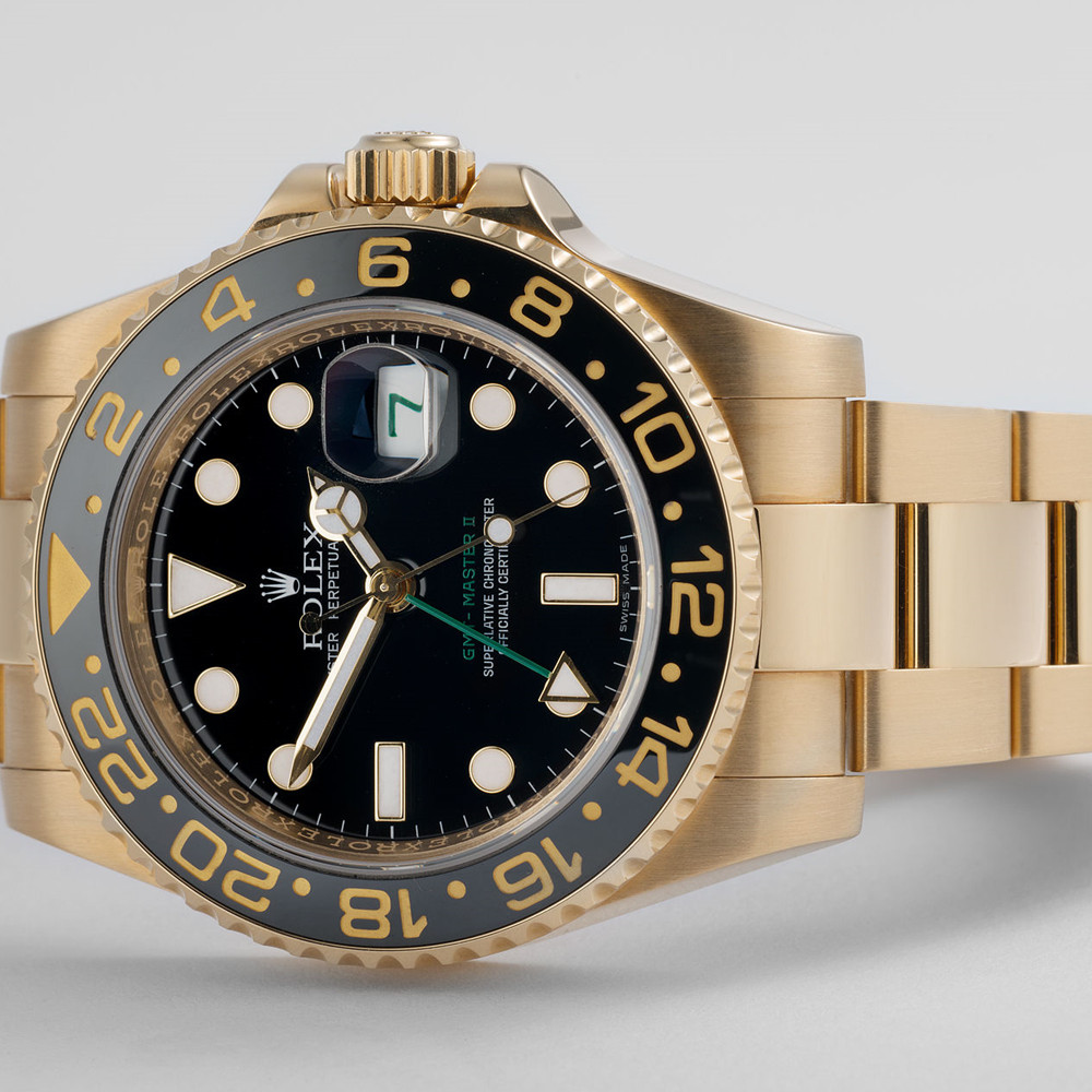 Rolex GMT Master II Black Dial 116718 LN - WatchesReplica.is