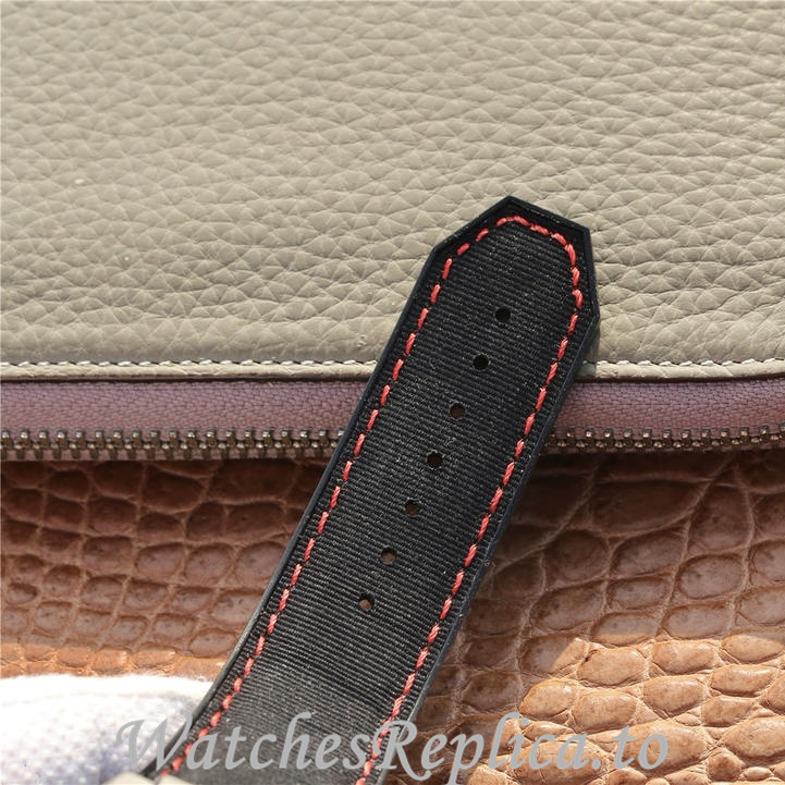 Hublot Replica F1 KING POWER Leather strap 48MM - WatchesReplica.is