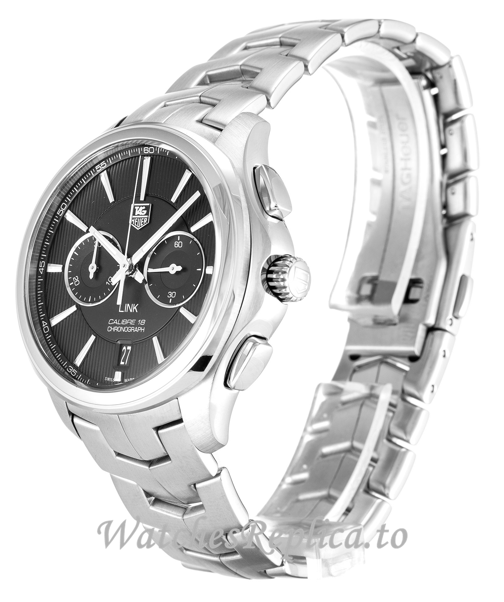 Tag Heuer Link Black Dial CAT2110.BA0959 43 MM - WatchesReplica.is