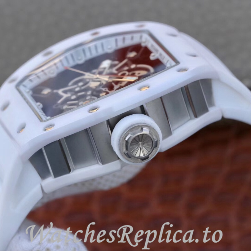 Richard Mille Replica RM055 Rubber strap 50MM - WatchesReplica.is