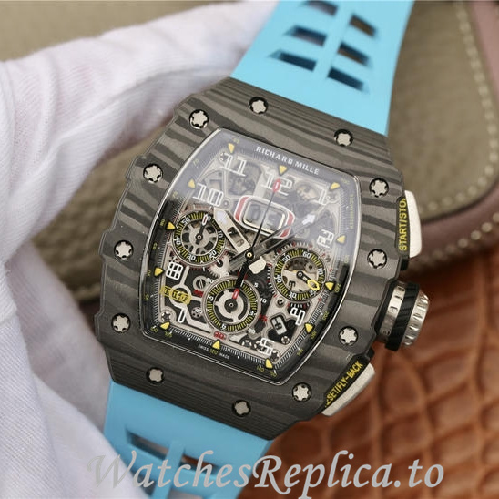 Richard Mille Replica RM11-03 Rubber strap 50MM - WatchesReplica.is