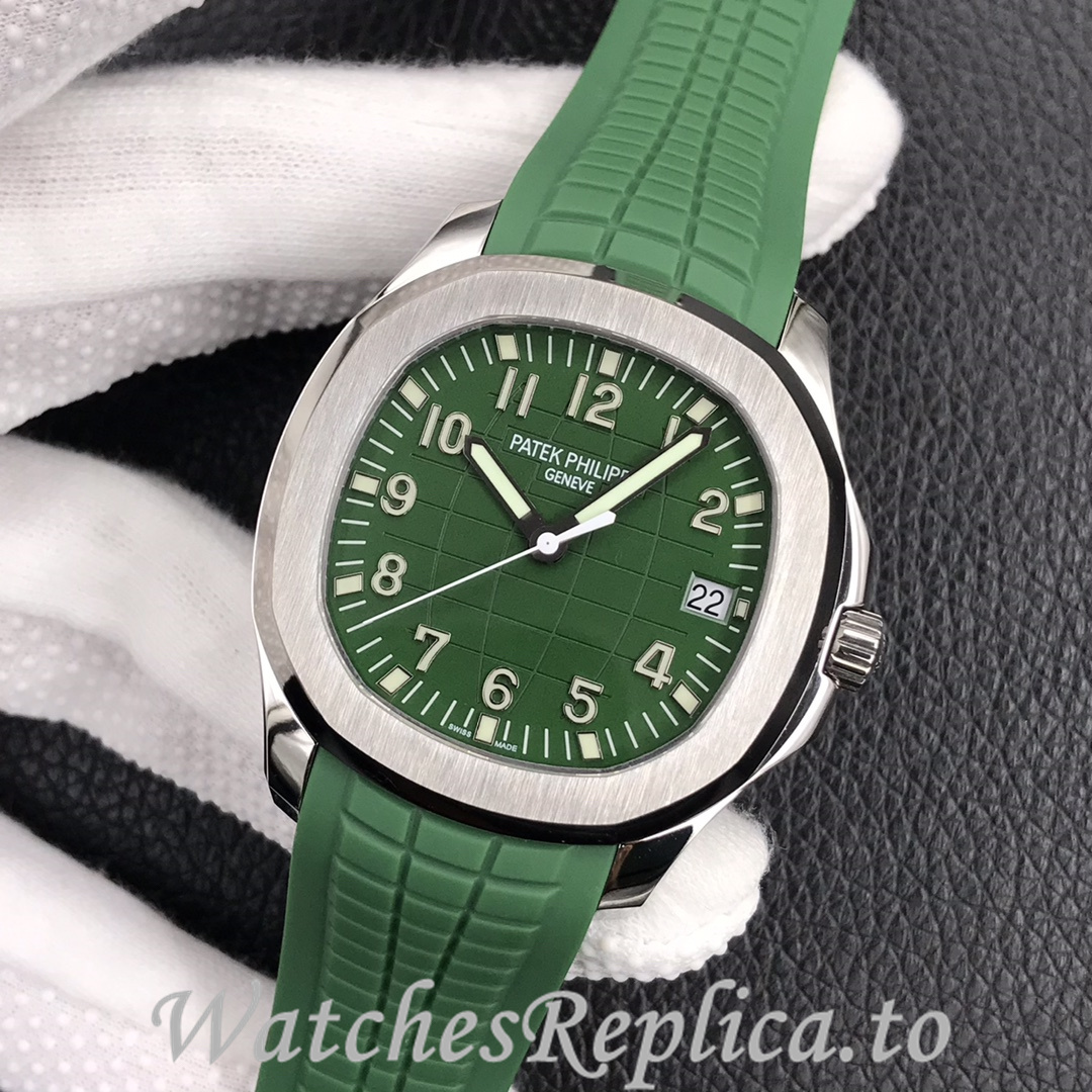 Patek Philippe Replica Aquanaut 5167 Rubber strap 40MM - WatchesReplica.is