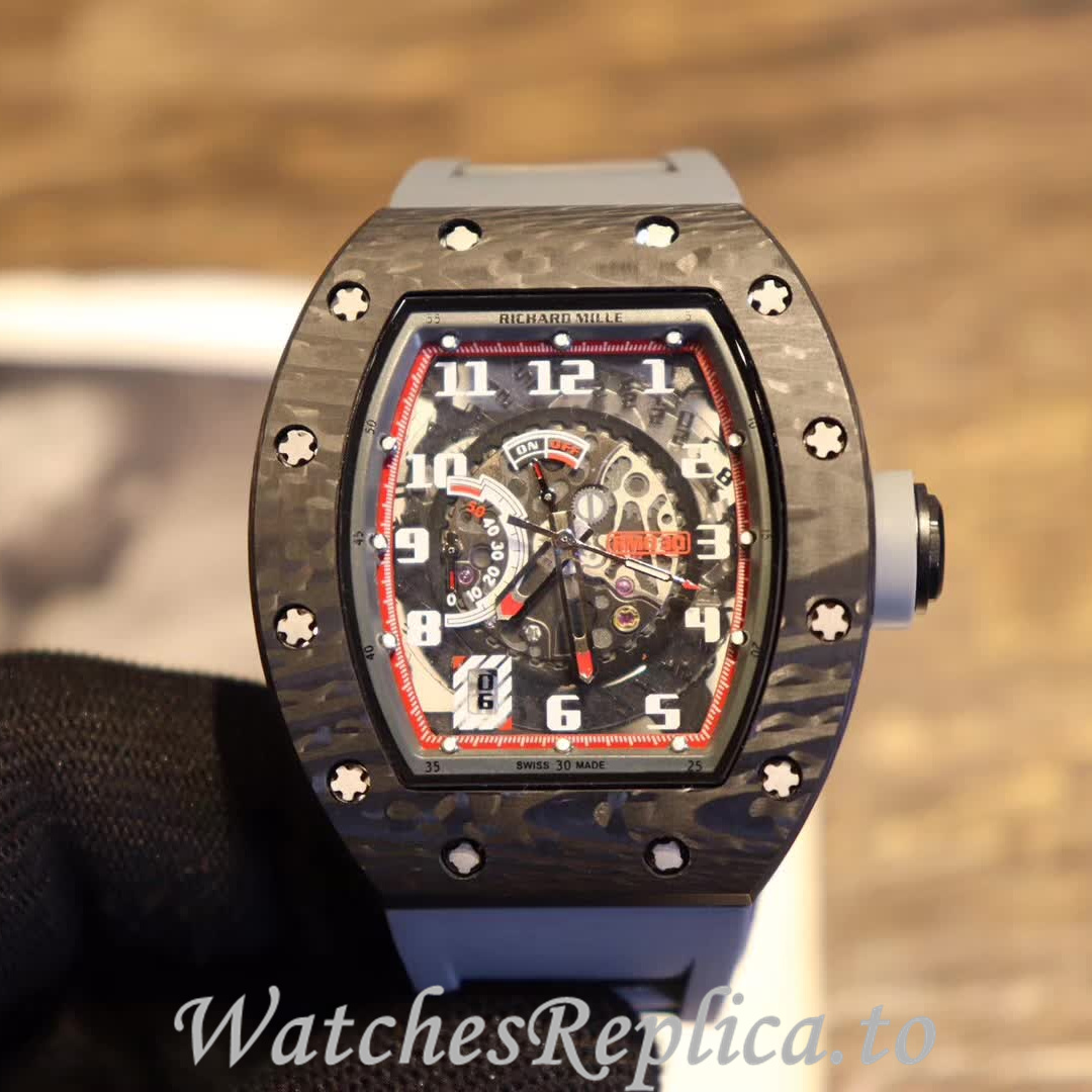 Richard Mille Replica RM030 Rubber strap 50MM - WatchesReplica.is