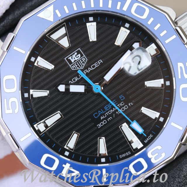 Tag Heuer Replica Carrera CAV514C.FC8171 Leather strap 43MM - WatchesReplica.is