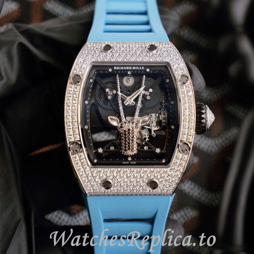 Richard Mille Replica RM53 Rubber strap 50MM - WatchesReplica.is