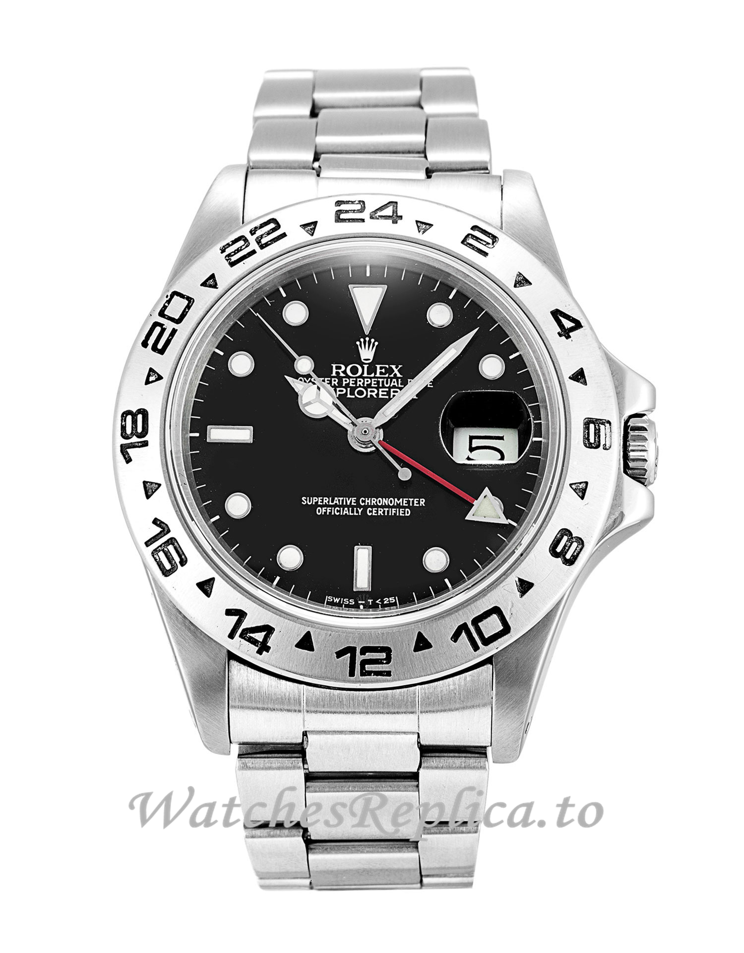 Rolex Explorer Black Dial 16550 - WatchesReplica.is