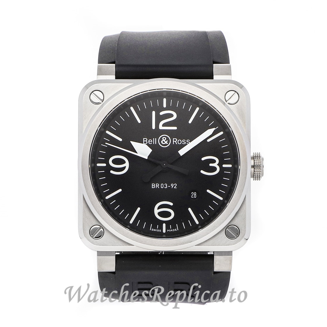 Replica Bell Ross BR 03 BR0392 BLC ST 46MM Mens Watch - WatchesReplica.is