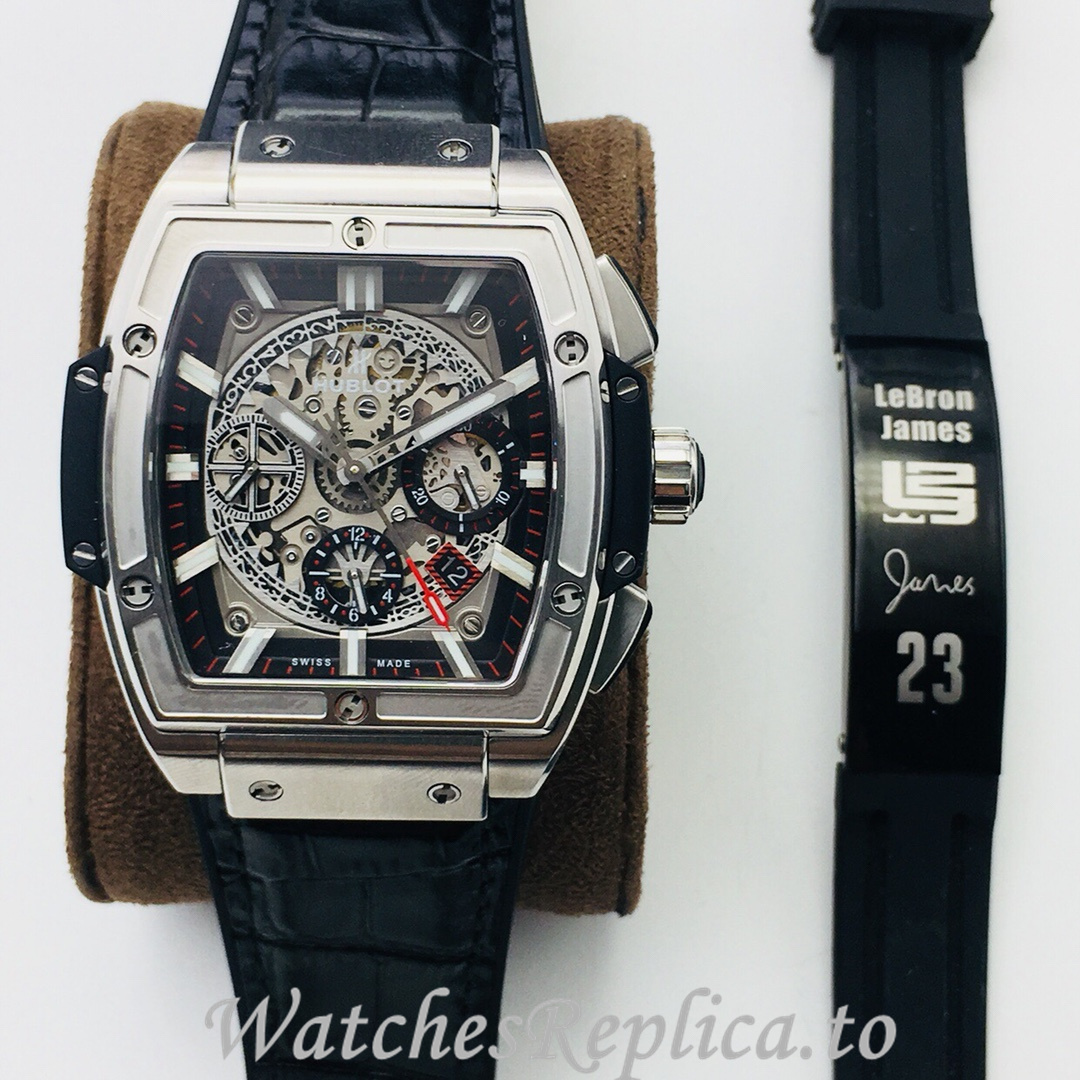 Hublot Replica SPIRIT OF BIG BANG Leather strap 42MM - WatchesReplica.is