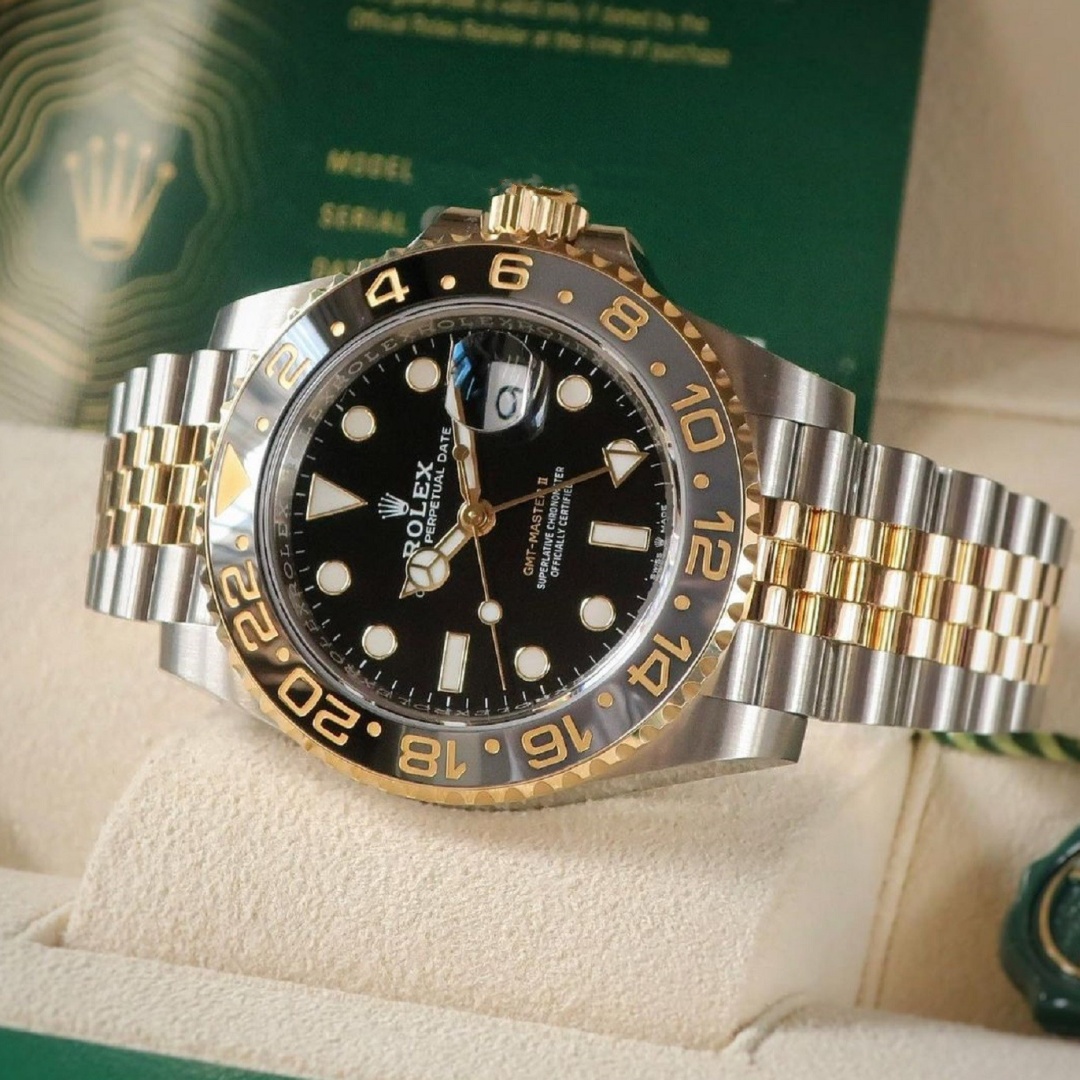 Rolex GMT Master Black Dial 16753 - WatchesReplica.is