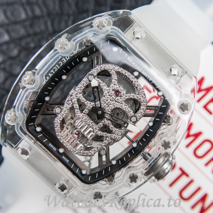 Richard Mille Replica RM052 Rubber strap 50MM - WatchesReplica.is