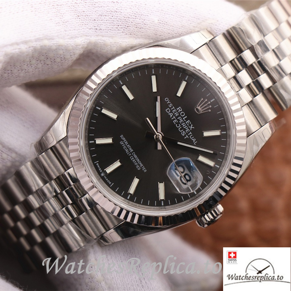 Swiss Rolex Datejust Replica 126233 Stainless steel strap 36MM - WatchesReplica.is