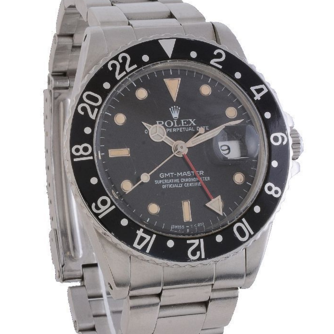Rolex GMT Master Black Dial 1675 - WatchesReplica.is