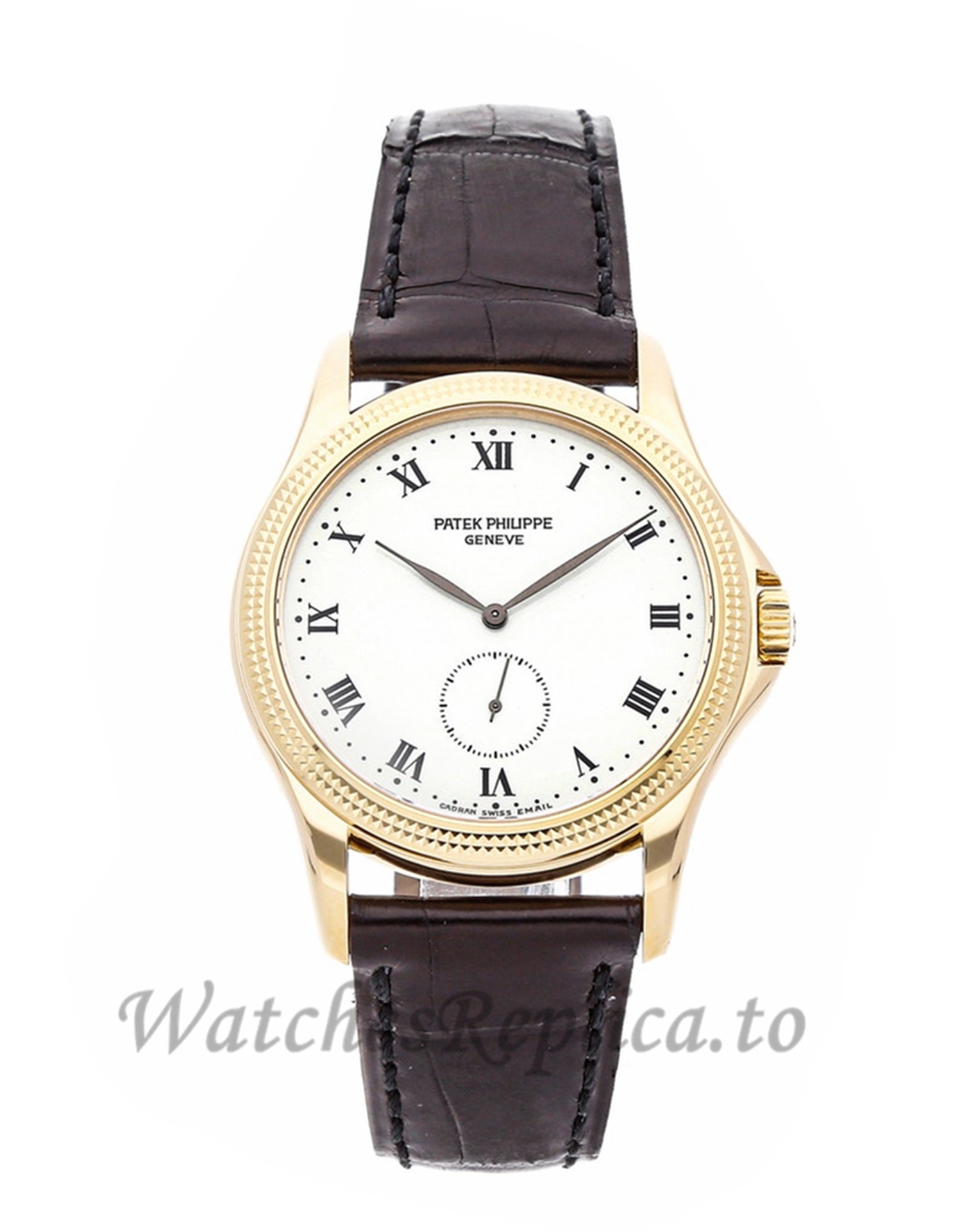 Patek Philippe Replica Calatrava Mens 36mm 5115J-001 - WatchesReplica.is